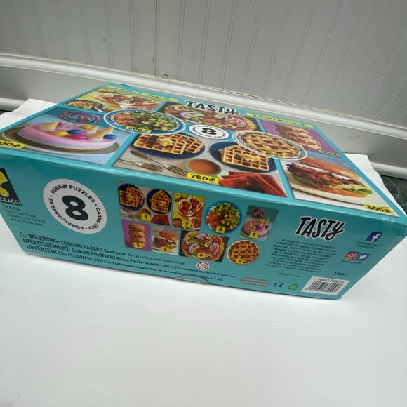 Tasty Puzzle 8 Puzzles in one Ceaco puzzles jigsaw Food puzzles 8 puzzles - Picture 3 of 7